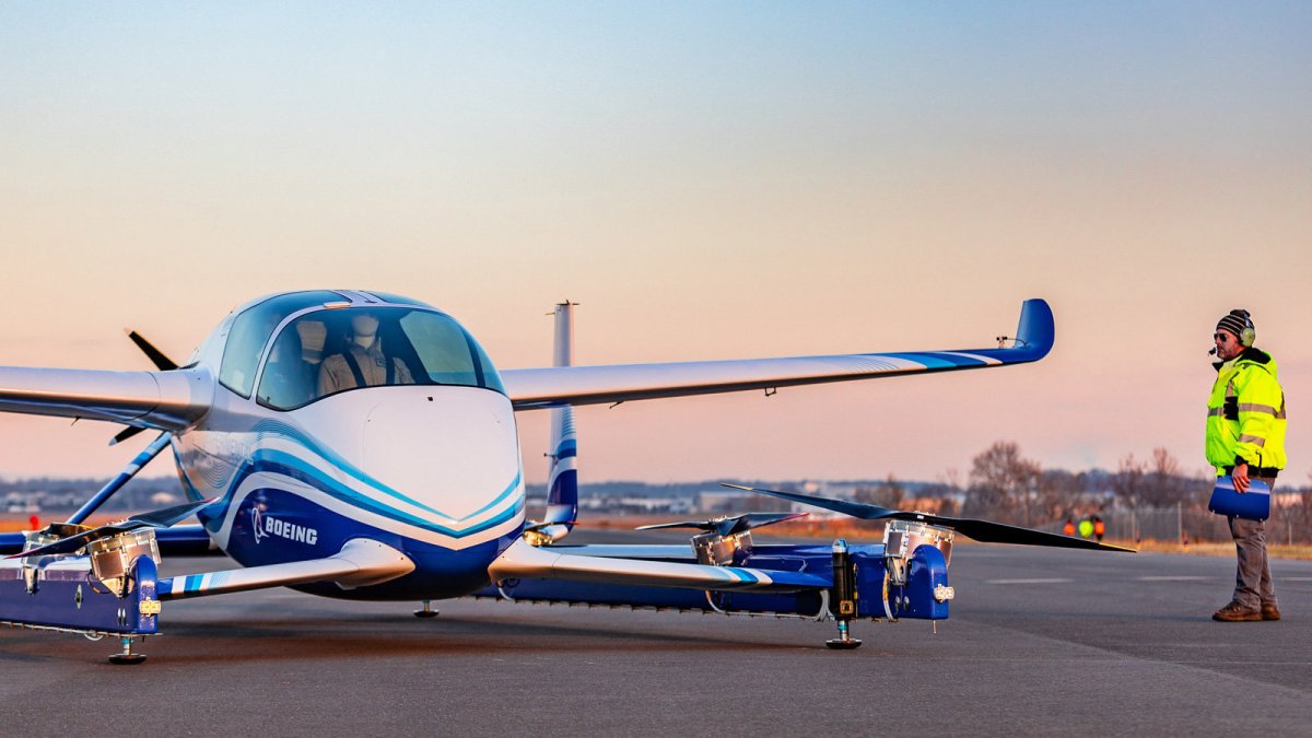 Le taxi volant de Boeing // Source : Boeing Le taxi volant de Boeing // Source : Boeing