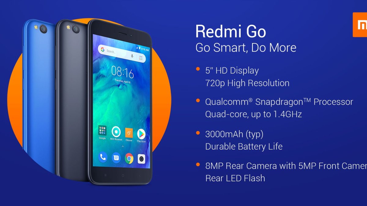 Xiaomi Redmi Go // Source : Xiaomi Xiaomi Redmi Go // Source : Xiaomi