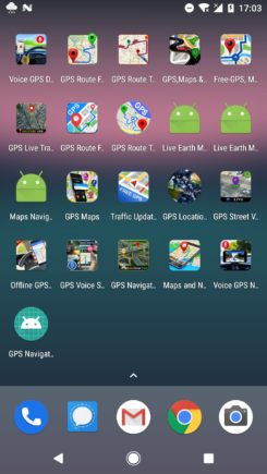 Fake GPS apps
