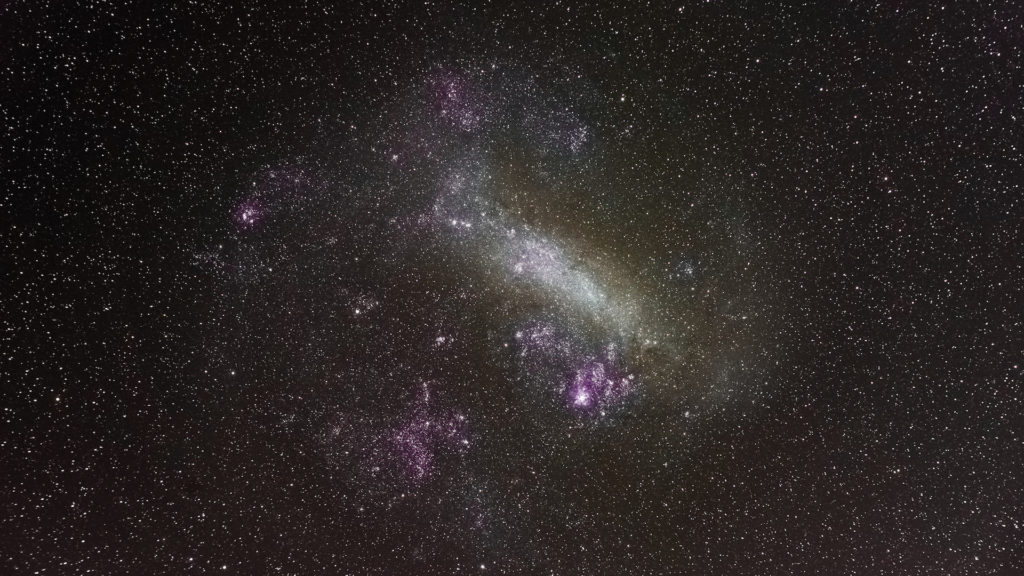 Le Grand Nuage de Magellan. // Source : Flickr/CC/cafuego (photo recadrée) Le Grand Nuage de Magellan. // Source : Flickr/CC/cafuego (photo recadrée)