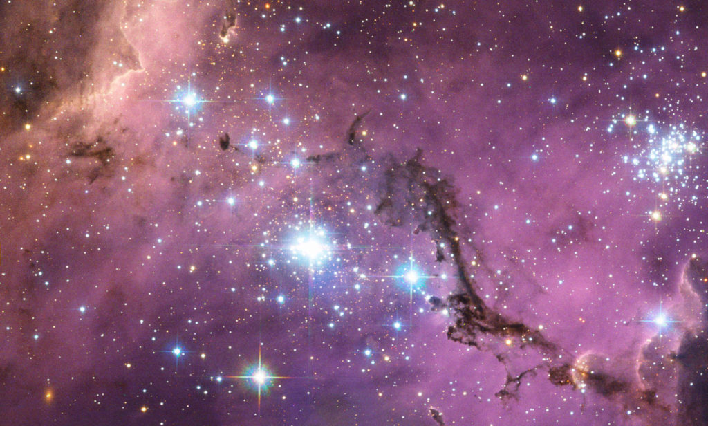 Le Grand Nuage de Magellan. // Source : Flickr/Nasa Goddard Space Flight Center (photo recadrée) Le Grand Nuage de Magellan. // Source : Flickr/Nasa Goddard Space Flight Center (photo recadrée)