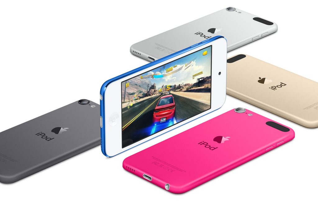 Le dernier iPod touch, lancé en 2019 (sa seule nouveauté était la puce de l'iPhone 7). // Source : Apple Le dernier iPod touch, lancé en 2019 (sa seule nouveauté était la puce de l'iPhone 7). // Source : Apple