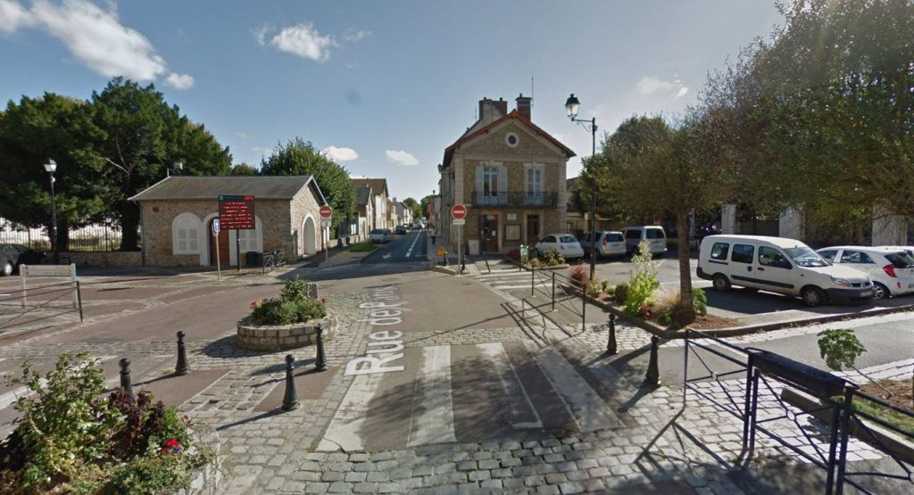 Le centre de Lieusaint. // Source : Google Maps