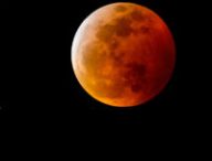 L'éclipse lunaire totale du 21 janvier 2019. // Source : Flickr/CC/Diana Robinson (photo recadrée)