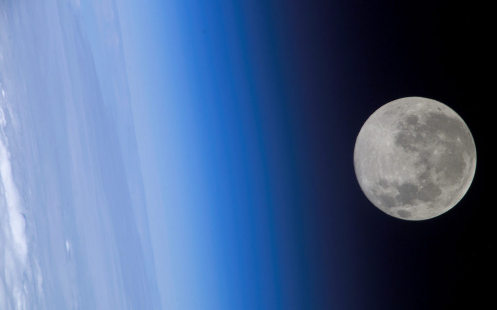 La Lune. // Source : Wikimedia/Domaine public (photo recadrée) La Lune. // Source : Wikimedia/Domaine public (photo recadrée)