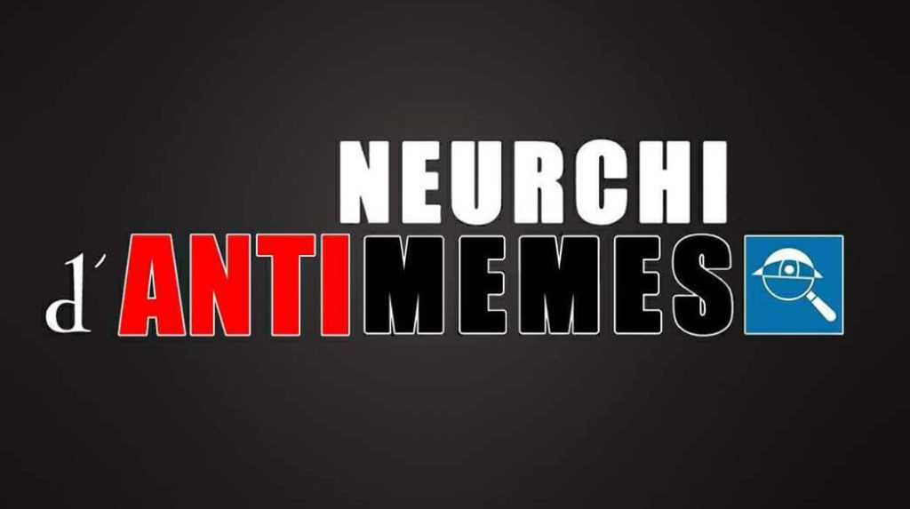 La bannière du neurchi d'anti memes. // Source : Facebook La bannière du neurchi d'anti memes. // Source : Facebook