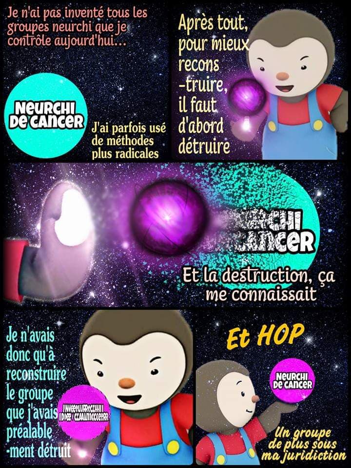 L'une des bande-dessinées inventée par Nathan, qui figure ici sous le personnage de Tchoupi. // Source : Nathan Thomas L'une des bande-dessinées inventée par Nathan, qui figure ici sous le personnage de Tchoupi. // Source : Nathan Thomas