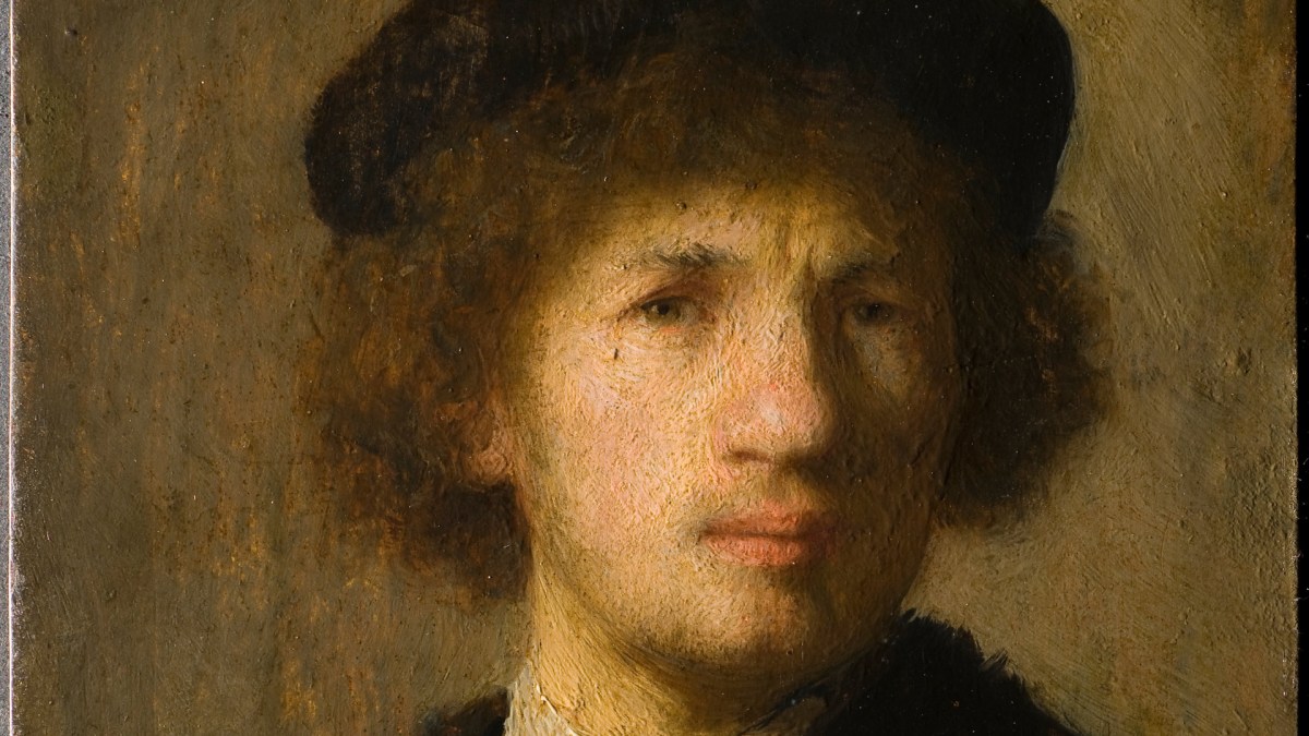 Un autoportrait de Rembrandt en 1630. // Source : Wikimedia/Domaine public (photo recadrée) Un autoportrait de Rembrandt en 1630. // Source : Wikimedia/Domaine public (photo recadrée)