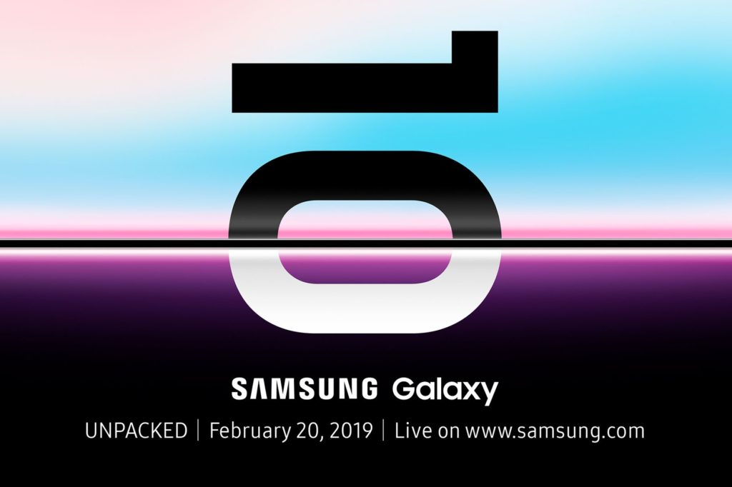 Annonce Samsung Galaxy S10 // Source : The Verge Annonce Samsung Galaxy S10 // Source : The Verge
