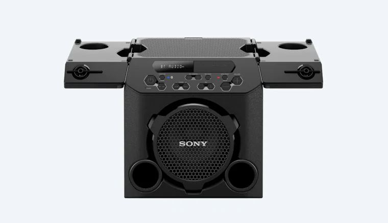 L'enceinte "dépliée". // Source : Sony L'enceinte "dépliée". // Source : Sony