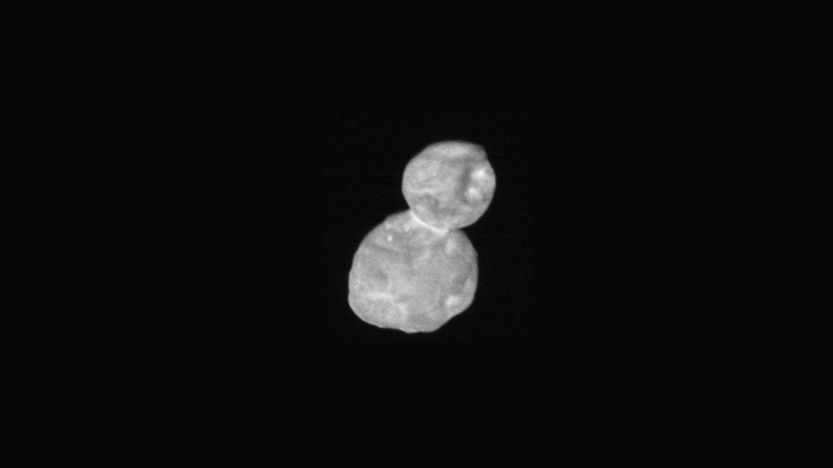 Ultima Thulé ressemble à un bonhomme de neige. // Source : NASA/Johns Hopkins University Applied Physics Laboratory/Southwest Research Institute Ultima Thulé ressemble à un bonhomme de neige. // Source : NASA/Johns Hopkins University Applied Physics Laboratory/Southwest Research Institute