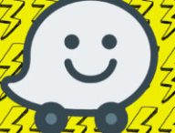 Le logo de l'application Waze. // Source : Numerama Le logo de l'application Waze. // Source : Numerama