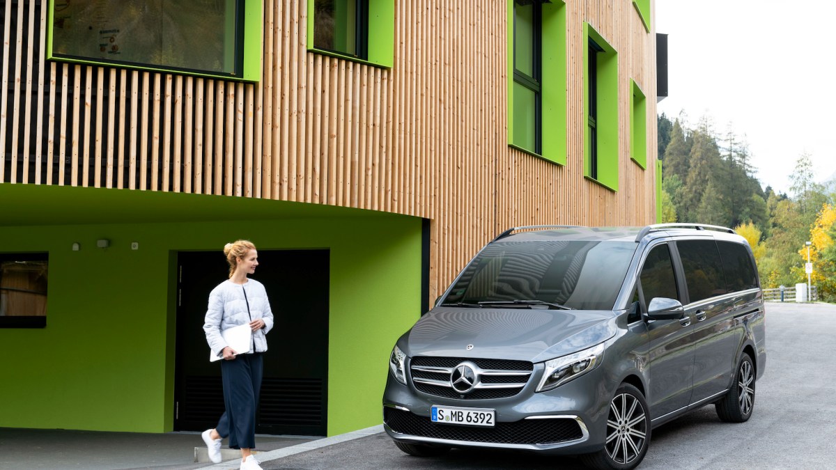 Mercedes Classe V 2019 // Source : Mercedes Mercedes Classe V 2019 // Source : Mercedes