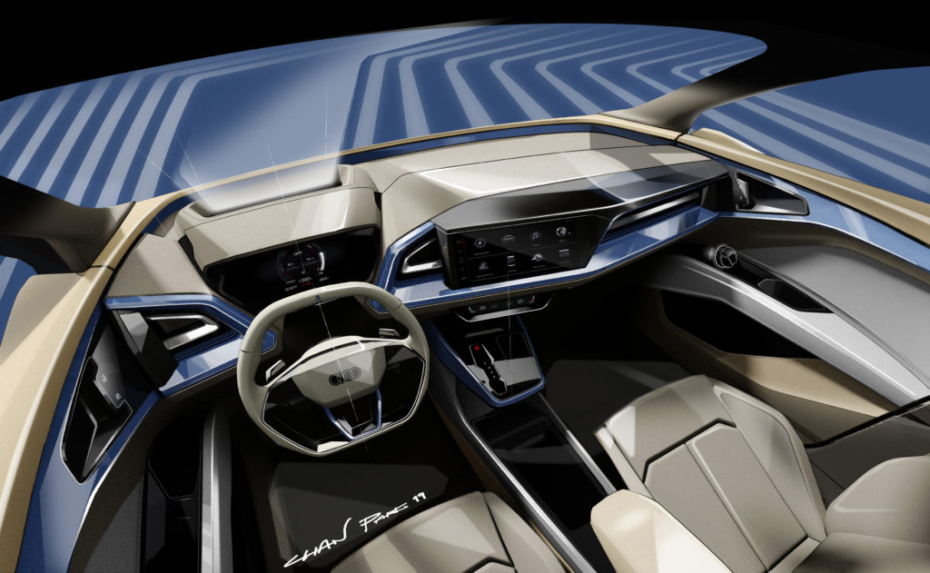 Audi Q4 e-tron // Source : Audi Audi Q4 e-tron // Source : Audi