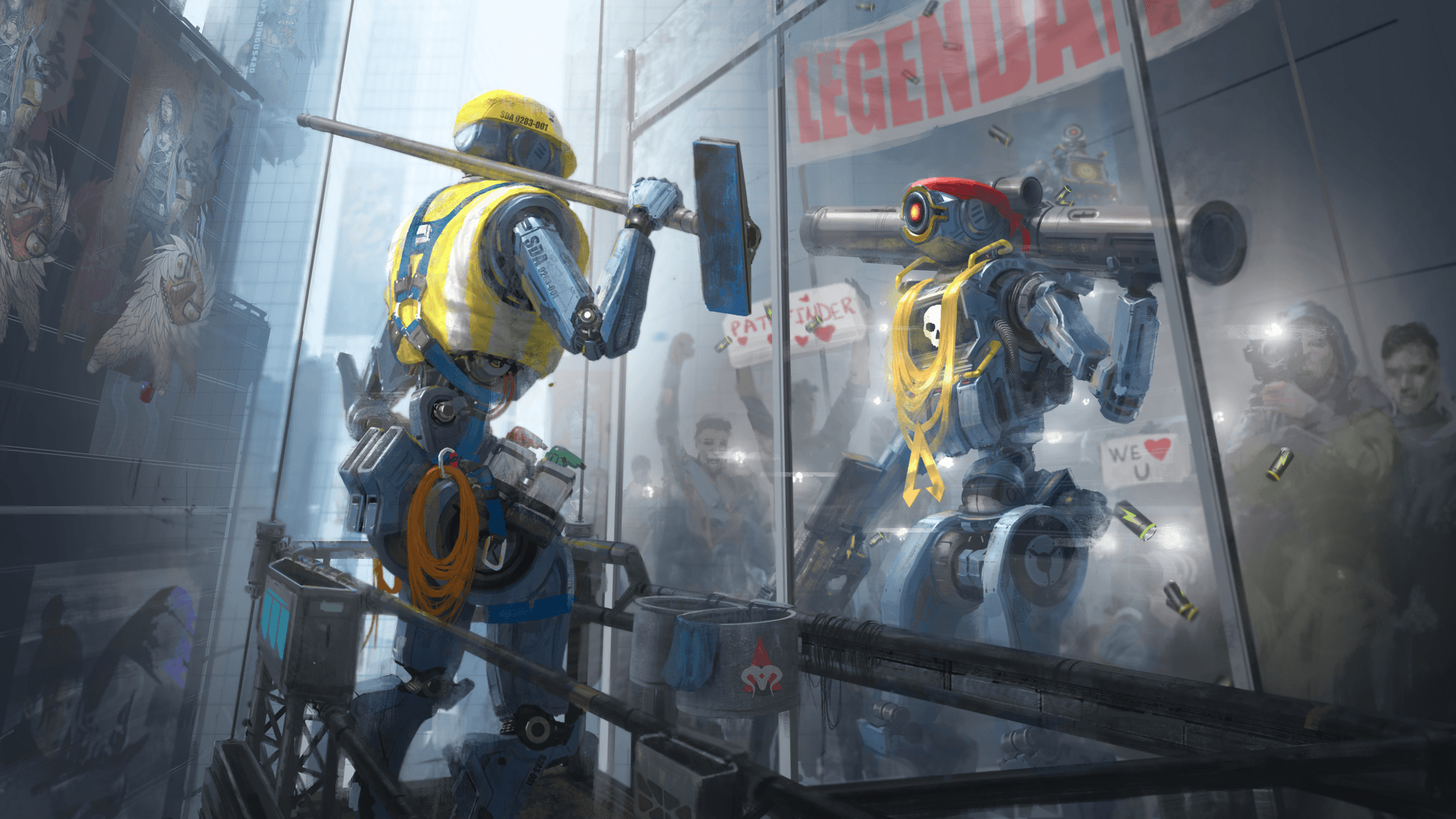 Avant l'article / Après l'article // Source : Apex Legends