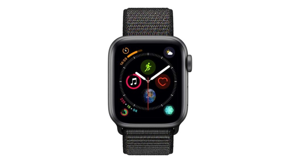 Apple Watch Series 4 de face Apple Watch Series 4 de face