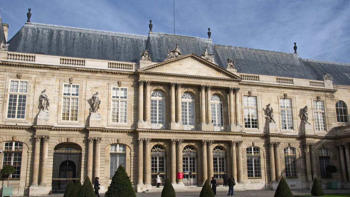 Les Archives nationales. // Source : John Weiss Les Archives nationales. // Source : John Weiss