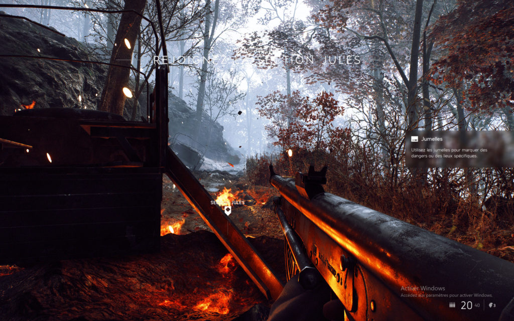 Test de la GeForce RTX 2080 Ti sur Battlefield V // Source : Numerama Test de la GeForce RTX 2080 Ti sur Battlefield V // Source : Numerama