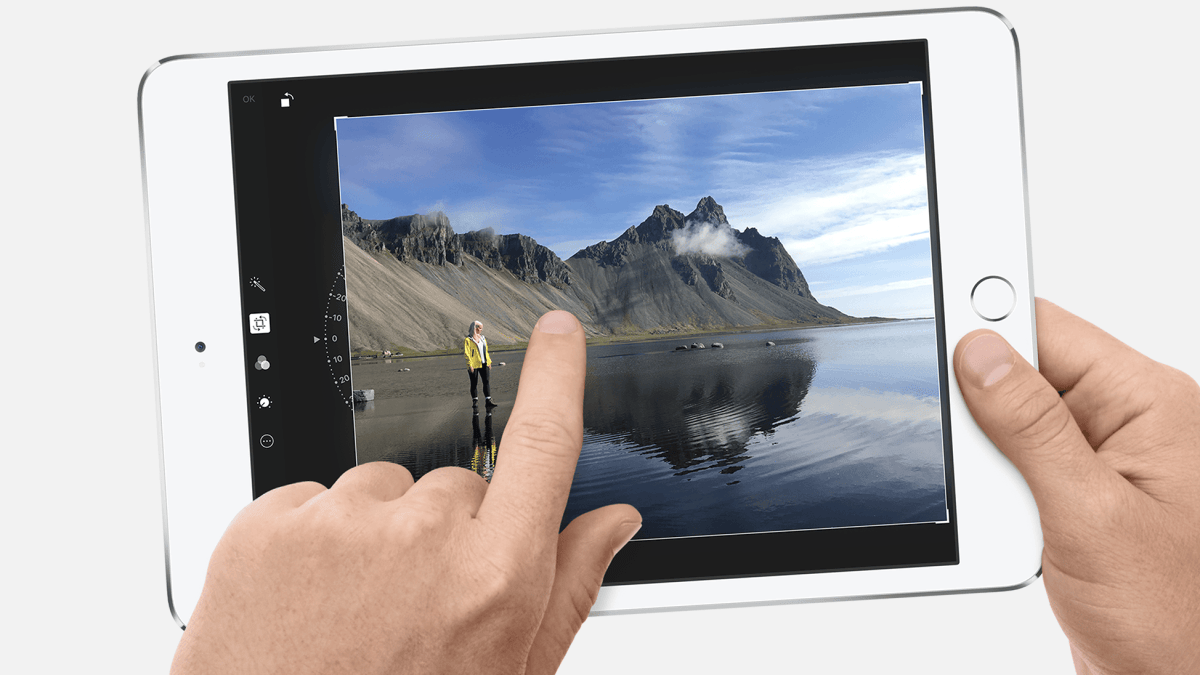 iPad mini 4 // Source : Apple iPad mini 4 // Source : Apple