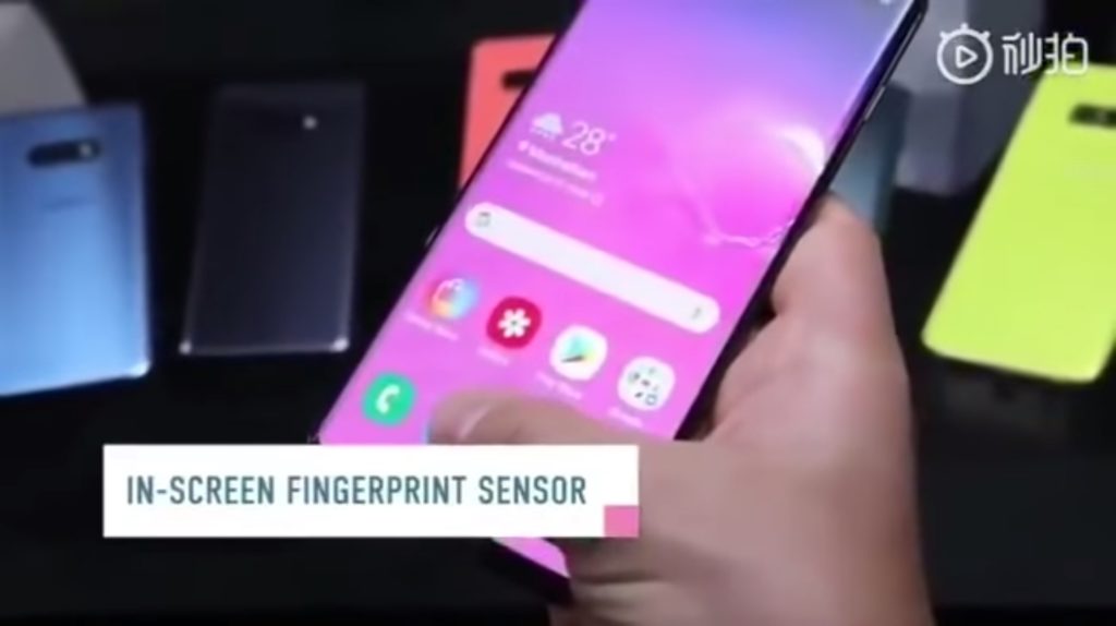 Une image du prochain Galaxy S10 // Source : Matt Swider/Twitter Une image du prochain Galaxy S10 // Source : Matt Swider/Twitter