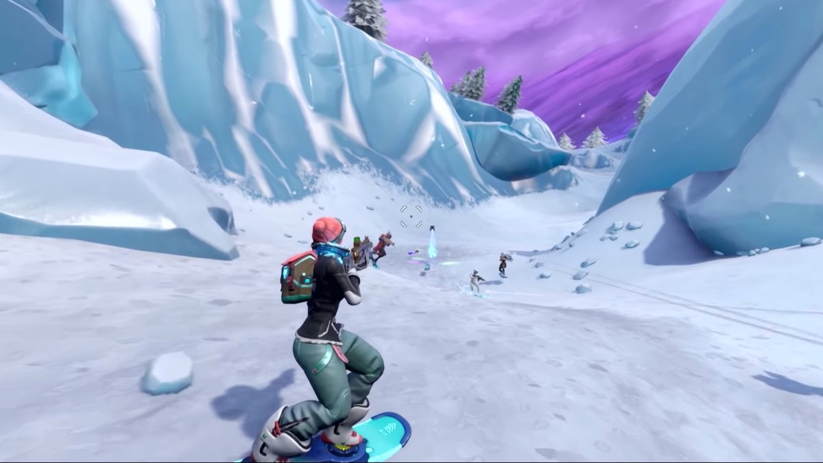 Capture d'écran du driftboard dans Fortnite // Source : YouTube/Fortnite Capture d'écran du driftboard dans Fortnite // Source : YouTube/Fortnite