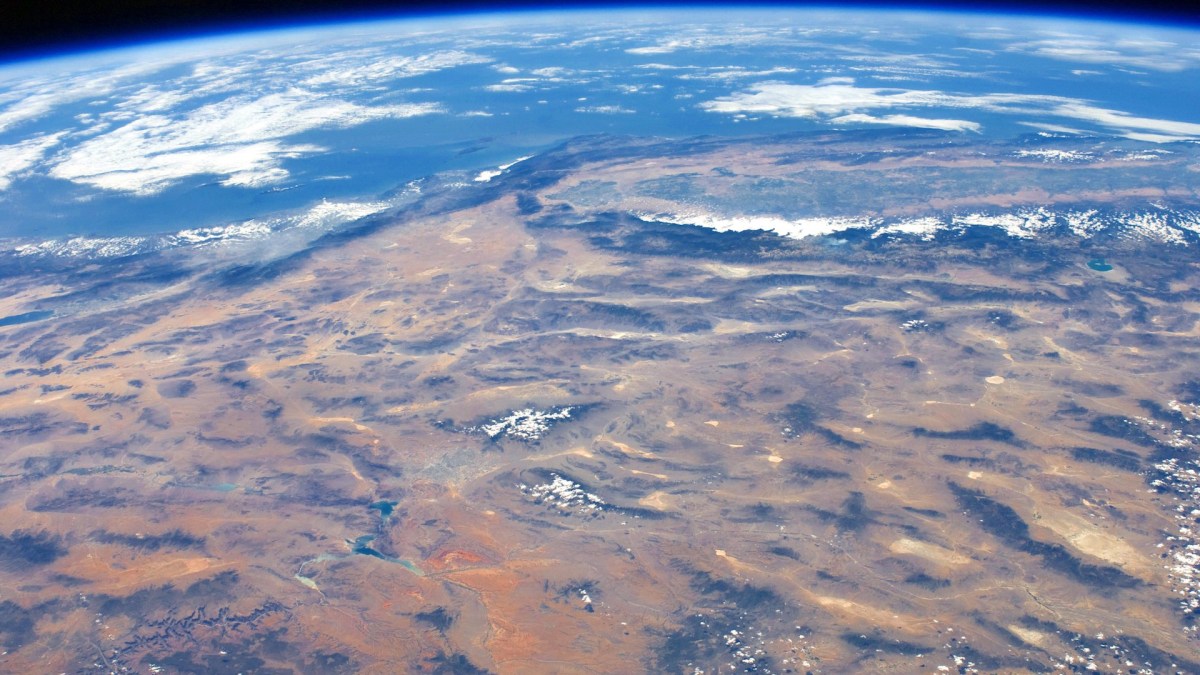 Les États-Unis vus de l'espace. // Source : Wikimedia/CC/NASA Earth Observatory (photo recadrée) Les États-Unis vus de l'espace. // Source : Wikimedia/CC/NASA Earth Observatory (photo recadrée)