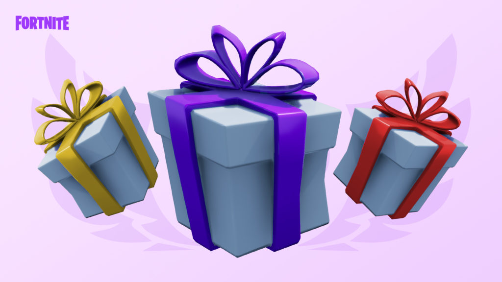 Cadeaux Fortnite // Source : Epic Games Cadeaux Fortnite // Source : Epic Games