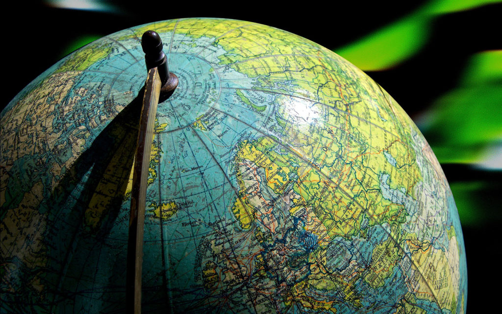 Un globe terrestre. // Source : Max Pixel/CC0 Domaine public (photo recadrée)