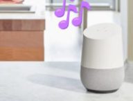 Un Google Home. // Source : Google / Montage Numerama