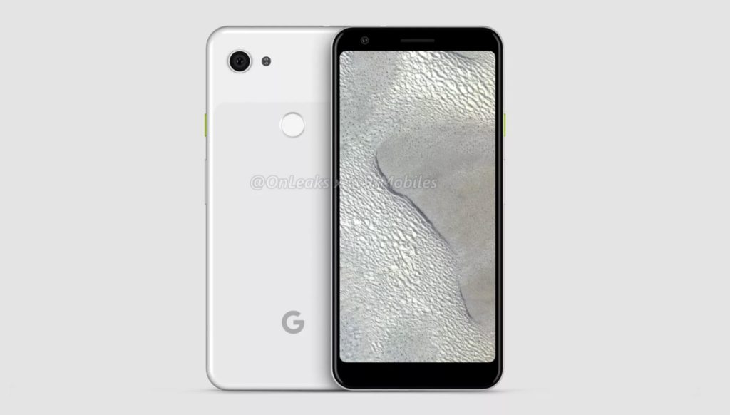 Google Pixel 3 XL Lite // Source : 91mobiles