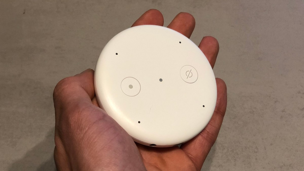Amazon Echo Input // Source : Maxime Claudel pour Numerama Amazon Echo Input // Source : Maxime Claudel pour Numerama