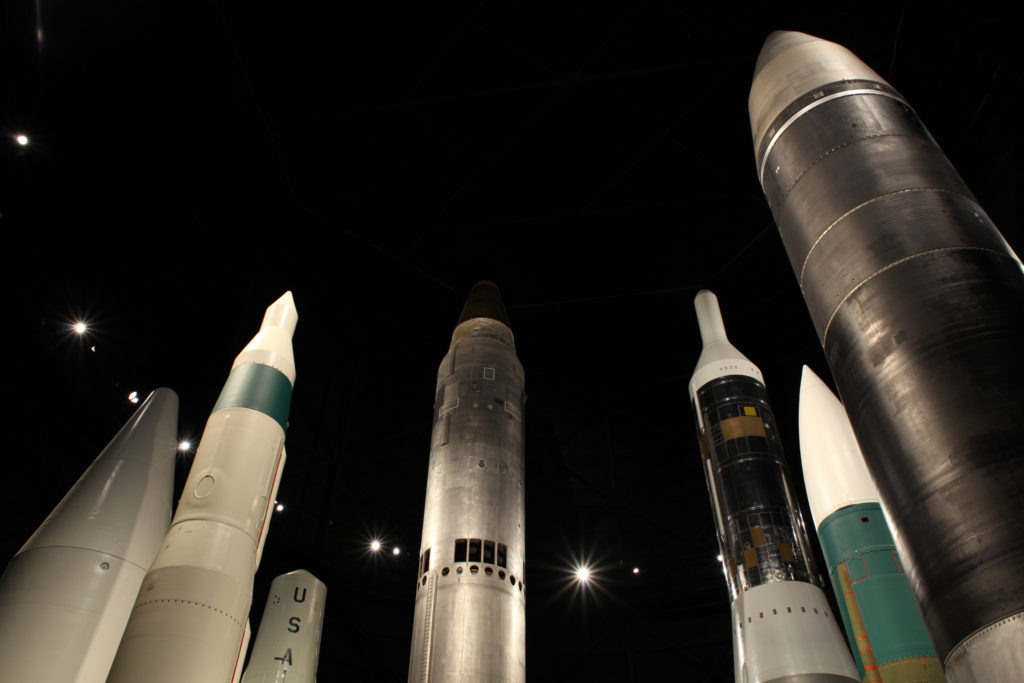 Des missiles nucléaires. // Source : Flickr/CC/Kelly Michals Des missiles nucléaires. // Source : Flickr/CC/Kelly Michals