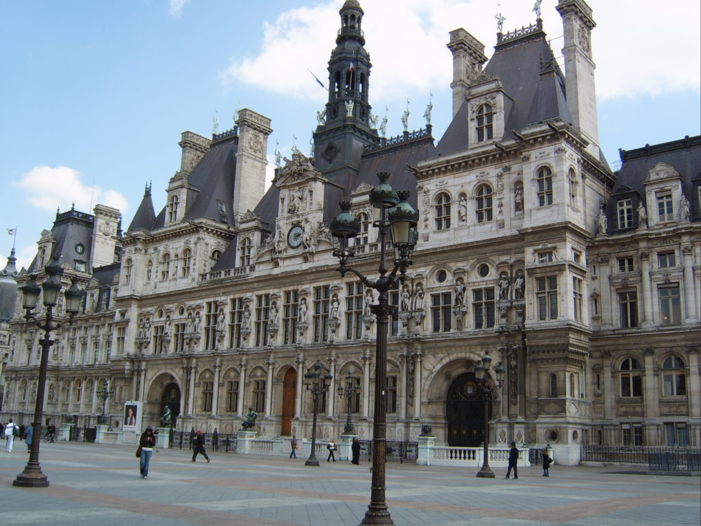 La mairie de Paris. // Source : Wikipédia La mairie de Paris. // Source : Wikipédia