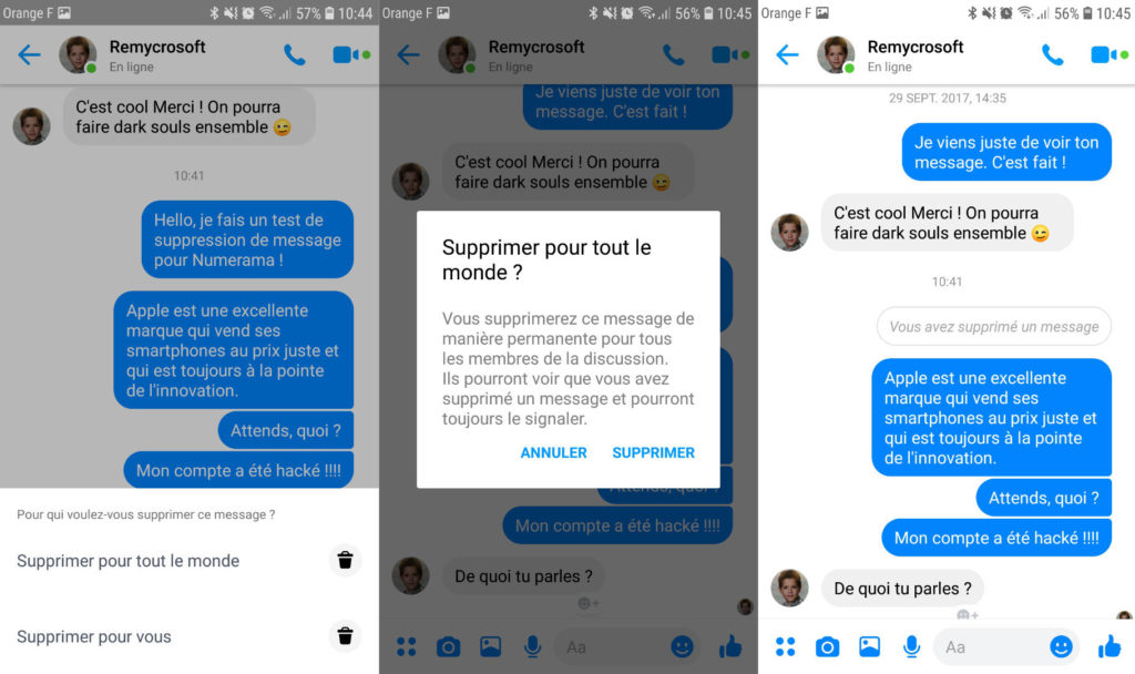 Test effectué par Numerama