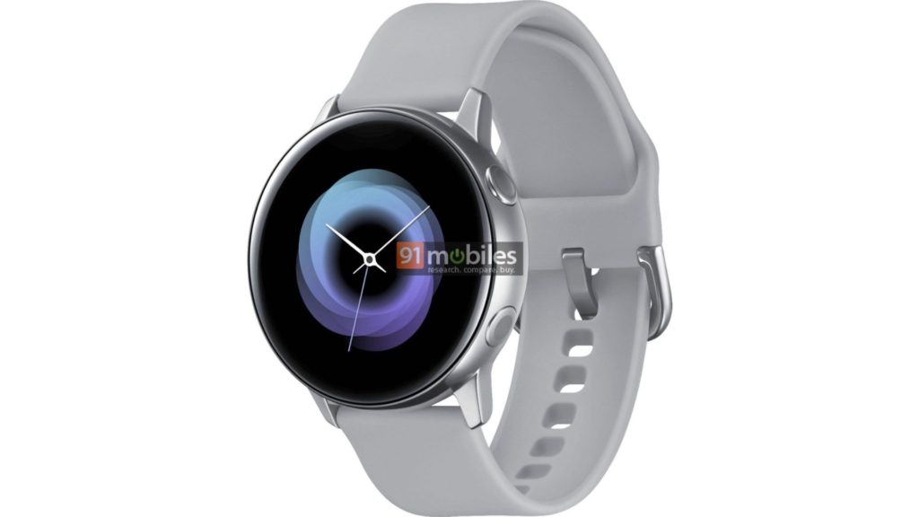 Leak Samsung Galaxy Sport // Source : 91Mobiles Leak Samsung Galaxy Sport // Source : 91Mobiles
