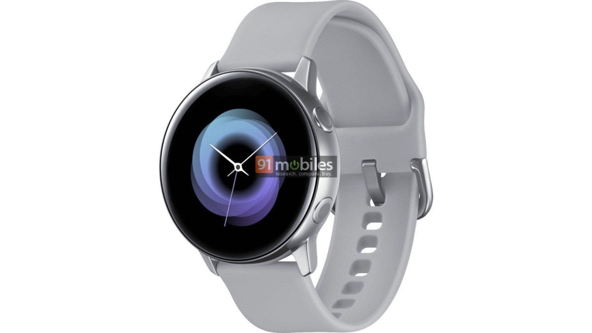 Leak Samsung Galaxy Sport // Source : 91Mobiles Leak Samsung Galaxy Sport // Source : 91Mobiles