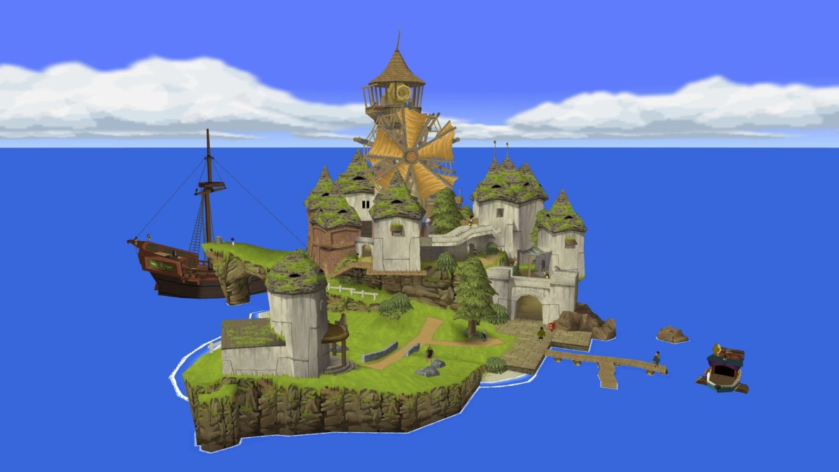 Mercantîle dans The Legend of Zelda : The Wind Waker // Source : Noclip Mercantîle dans The Legend of Zelda : The Wind Waker // Source : Noclip