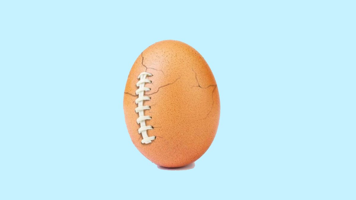 Cet œuf est plus célèbre que Kylie Jenner sur Instagram. // Source : Capture d'écran Instagram / world_egg_record Cet œuf est plus célèbre que Kylie Jenner sur Instagram. // Source : Capture d'écran Instagram / world_egg_record