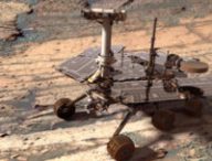 Le rover Opportunity. // Source : Wikimedia/CC/NASA/JPL-Solar System Visualization Team (photo recadrée)