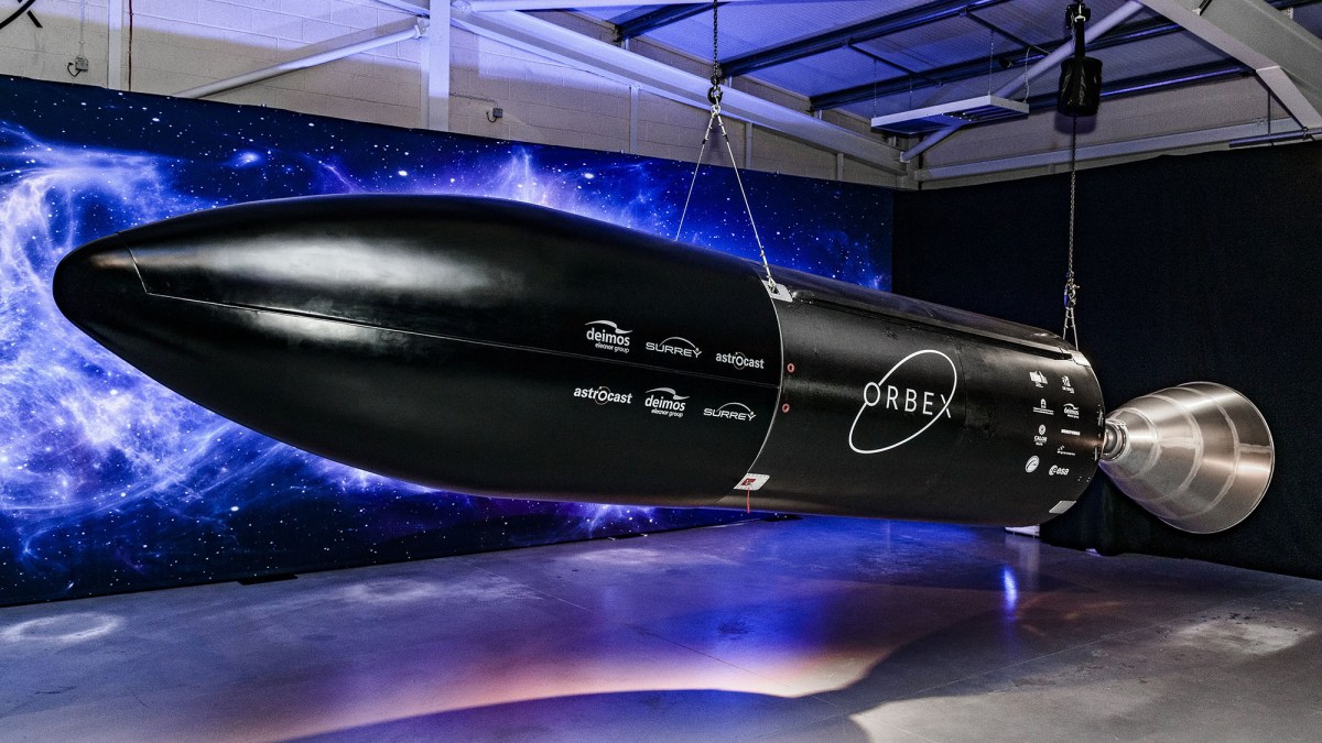 Prototype de la fusée Prime, que proposera Orbex. // Source : Orbex Prototype de la fusée Prime, que proposera Orbex. // Source : Orbex
