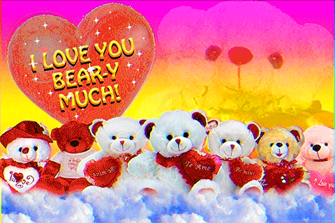 Trop d'amour. // Source : Giphy Trop d'amour. // Source : Giphy