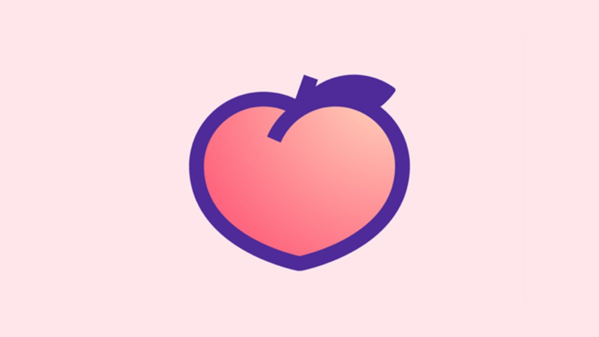 Le logo de l'application Peach. // Source : Peach Le logo de l'application Peach. // Source : Peach