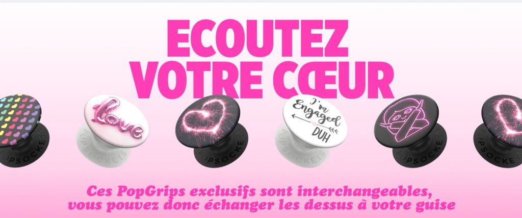ECOUTEZ VOTRE COEUR // Source : PopSockets ECOUTEZ VOTRE COEUR // Source : PopSockets