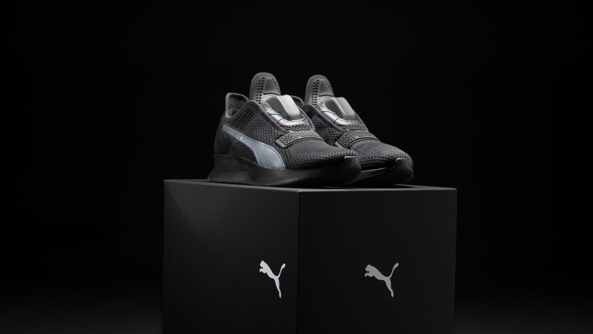 Les baskets se lecent toutes seules. // Source : Puma Les baskets se lecent toutes seules. // Source : Puma