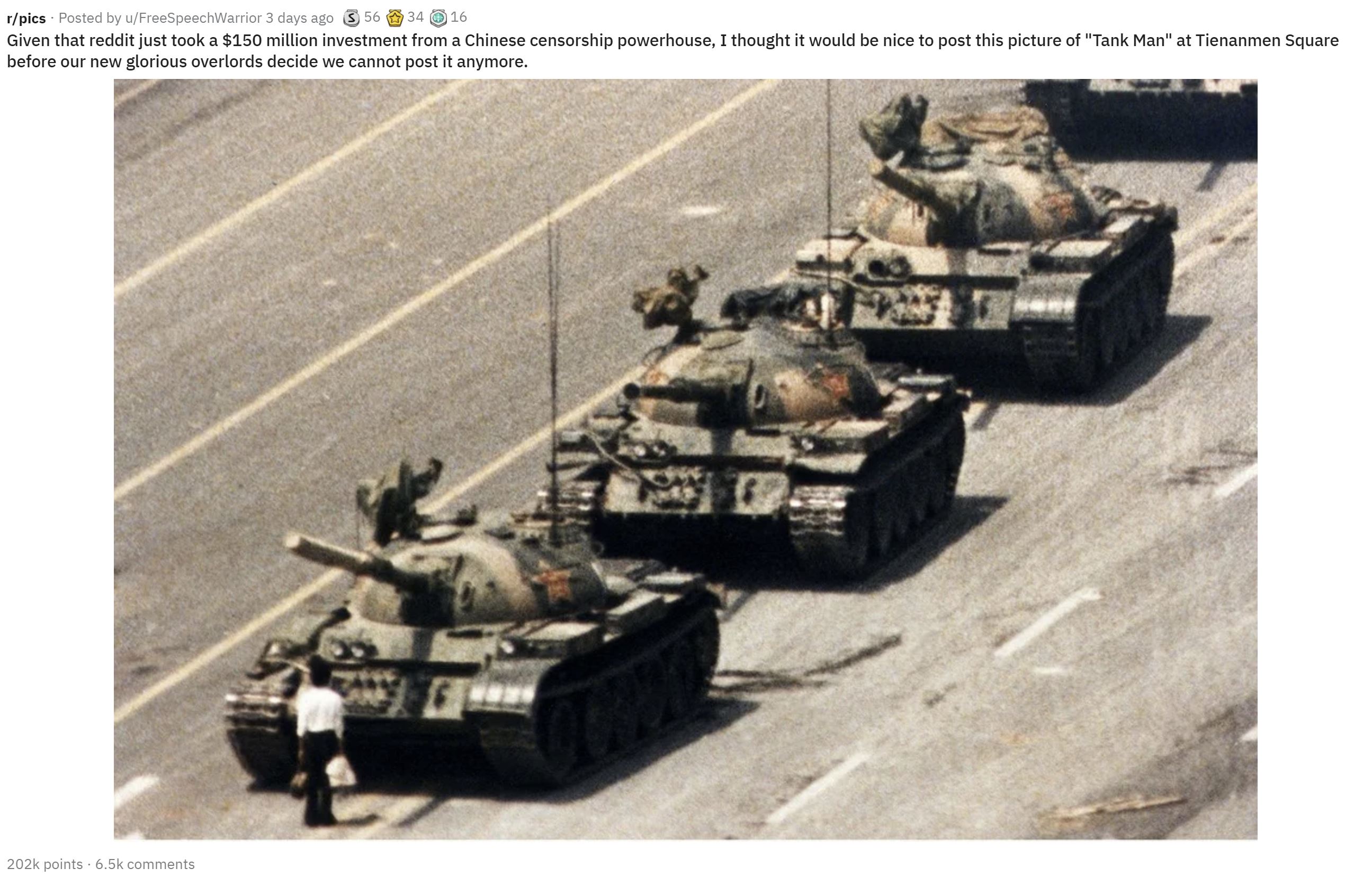 L'investissement de Tencent ne fait pas que des heureux. // Source : Reddit L'investissement de Tencent ne fait pas que des heureux. // Source : Reddit