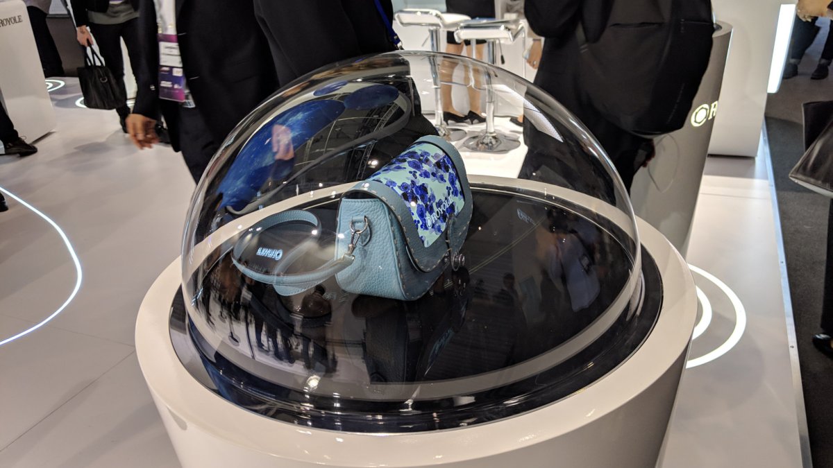 Royole au MWC 2019 // Source : Numerama Royole au MWC 2019 // Source : Numerama