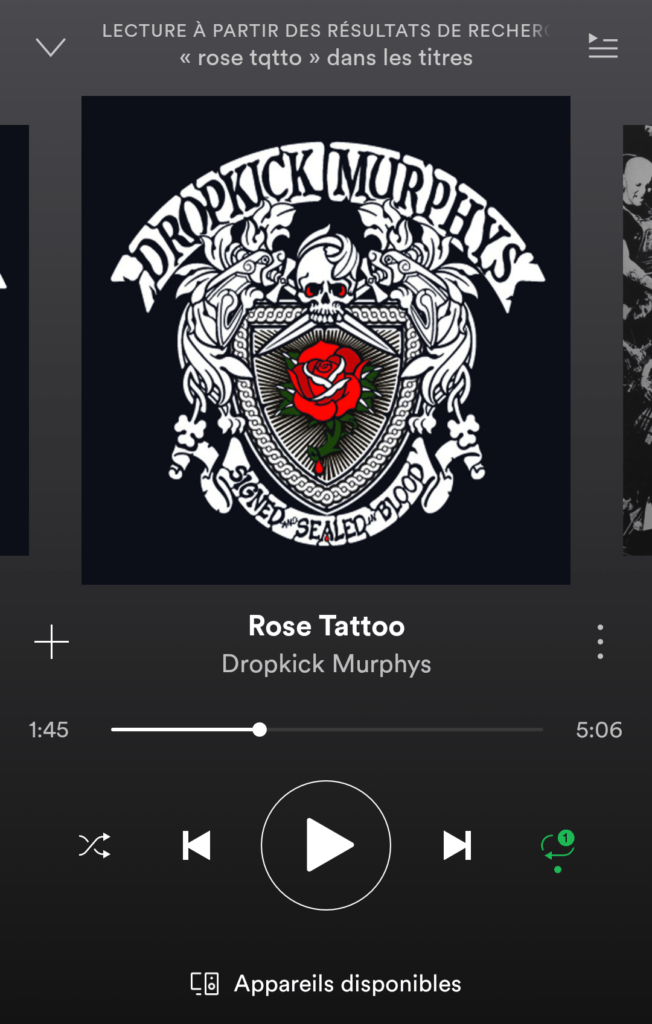 En France, les deux boutons sont toujours bien présents. // Source : Spotify En France, les deux boutons sont toujours bien présents. // Source : Spotify