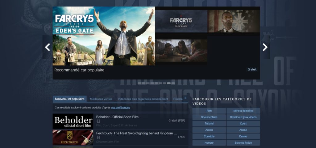 Dans quelques semaines, vous ne pourrez plus voir cette section // Source : Steam Dans quelques semaines, vous ne pourrez plus voir cette section // Source : Steam