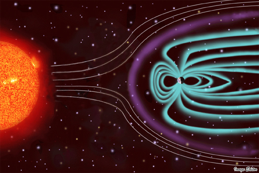 Le vent solaire, un flux de plasma. // Source : Flickr/CC/Image Editor (photo recadrée) Le vent solaire, un flux de plasma. // Source : Flickr/CC/Image Editor (photo recadrée)