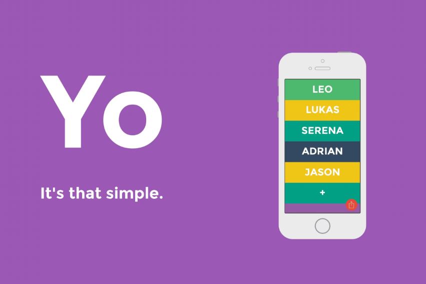 L'application Yo. // Source : Yo L'application Yo. // Source : Yo